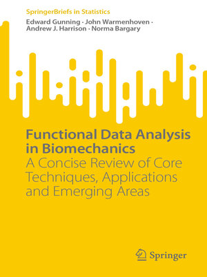 cover image of Functional Data Analysis in Biomechanics